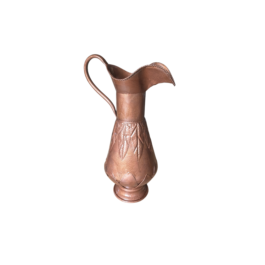Wildflower Copper Pitcher