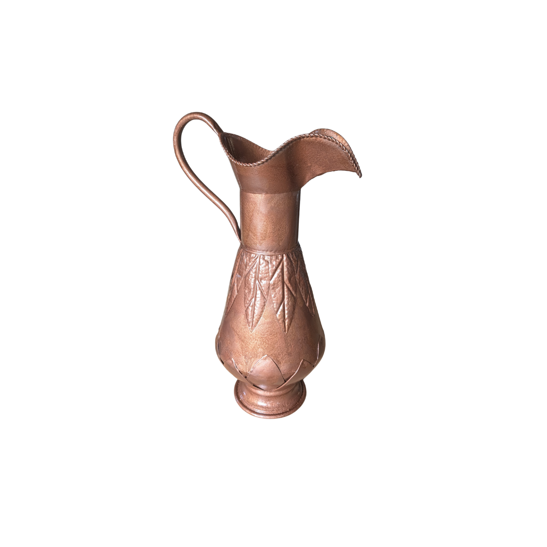 Wildflower Copper Pitcher